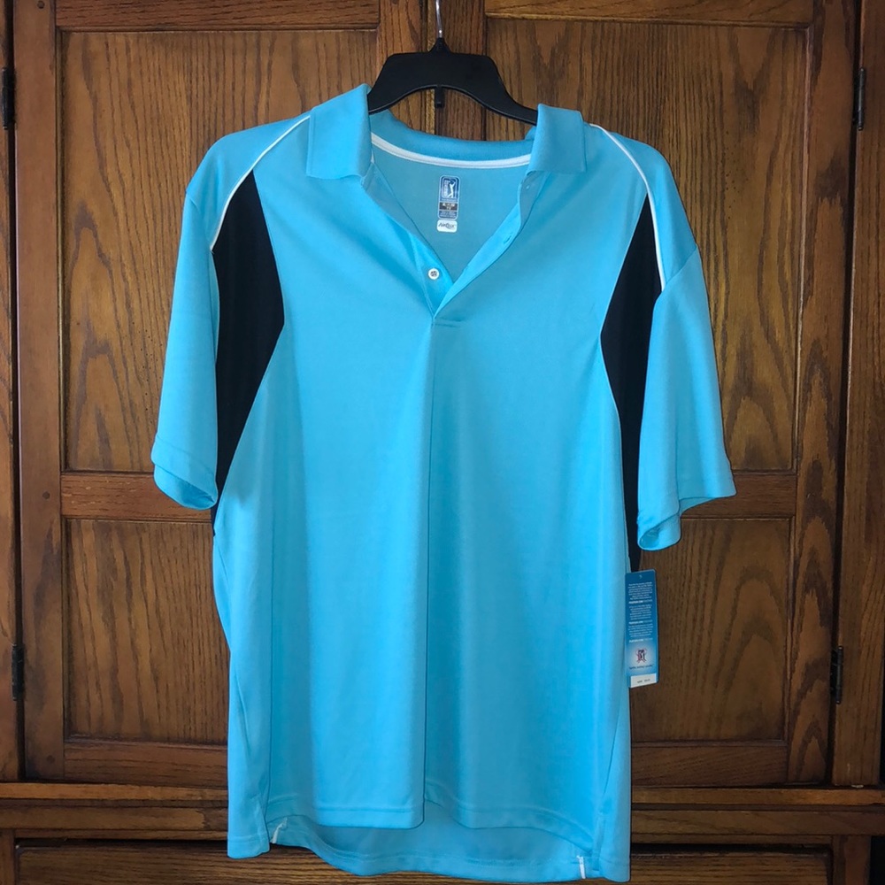 Mens PGA Athletic Polo